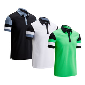 Callaway Colour Block Pique Polo Shirt
